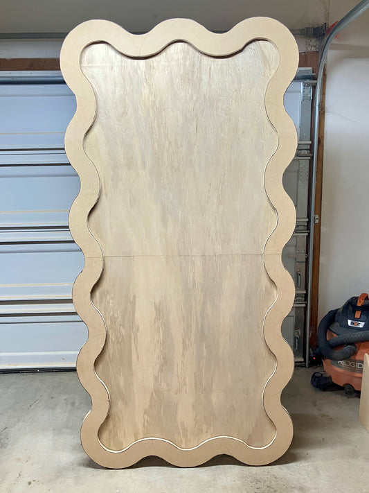 Wooden Wavy Backdrop