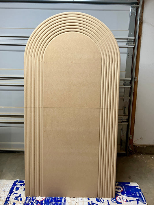 Wooden Half Ripple Backdrop
