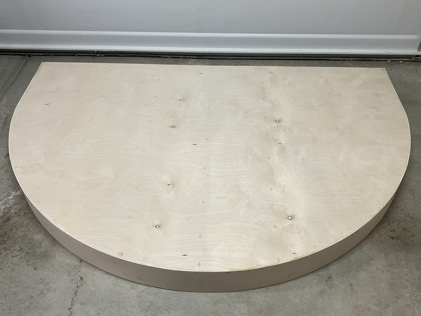 Semi-Circular Wooden Podium/Stage